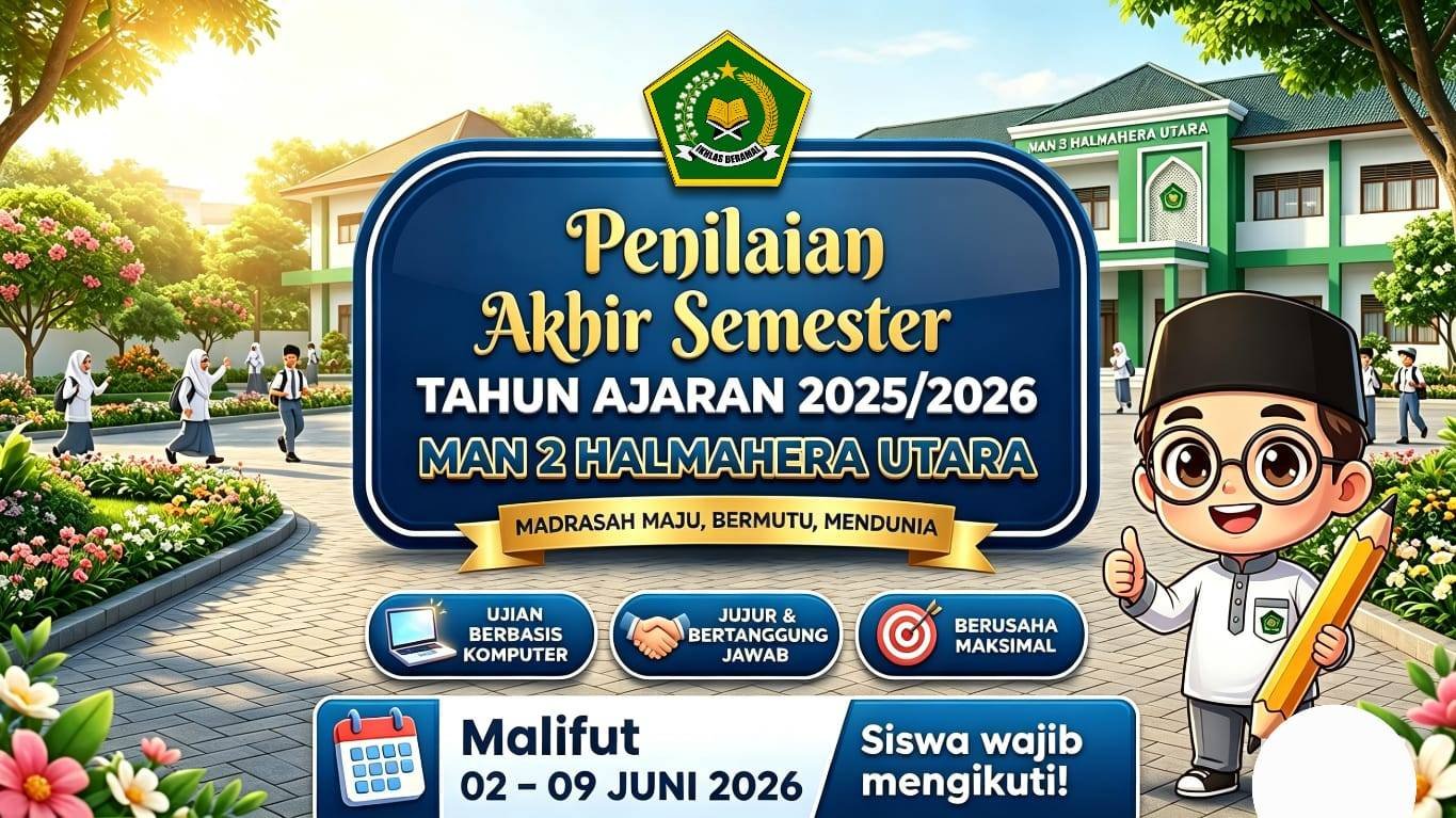 Pelaksanaan Penilaian Akhir Semester Genap TA. 2025/2026